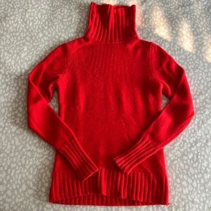 J. Crew 100% Cashmere turtleneck sweater